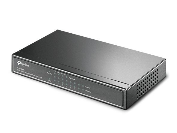 TL-SG1008P | 8-Port Gigabit Desktop Switch with 4-Port PoE | TP