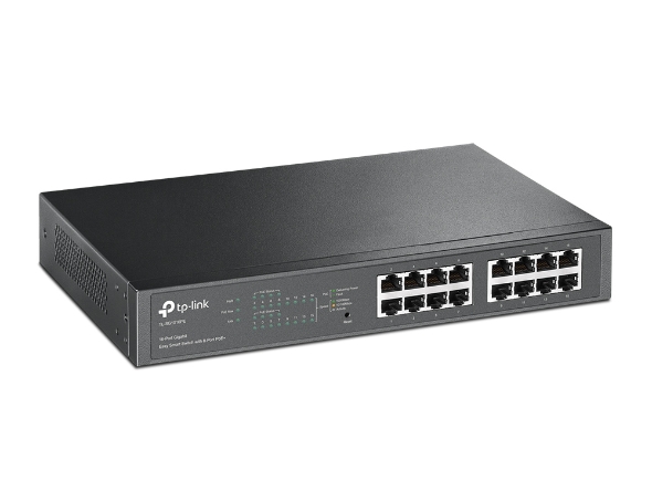 16 3 Smart POE Network Switch 16 RJ45 Ports (10/100Mbps) 2 Uplink