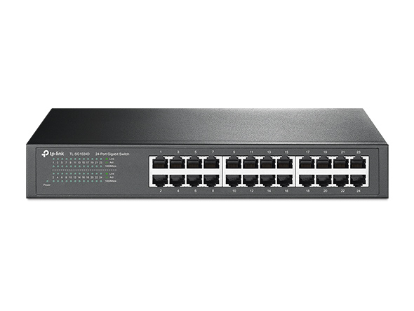 Switch rackable/de bureau  24 ports Gigabit 1