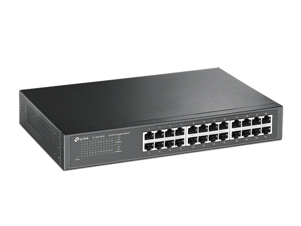 Switch 24-Port10/100/1000Mbps Gigabit(metal)