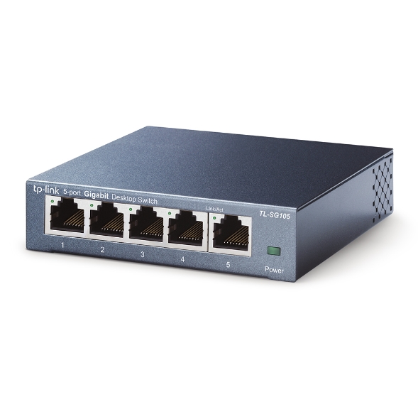 5-Port 10/100/1000Mbps Desktop Switch