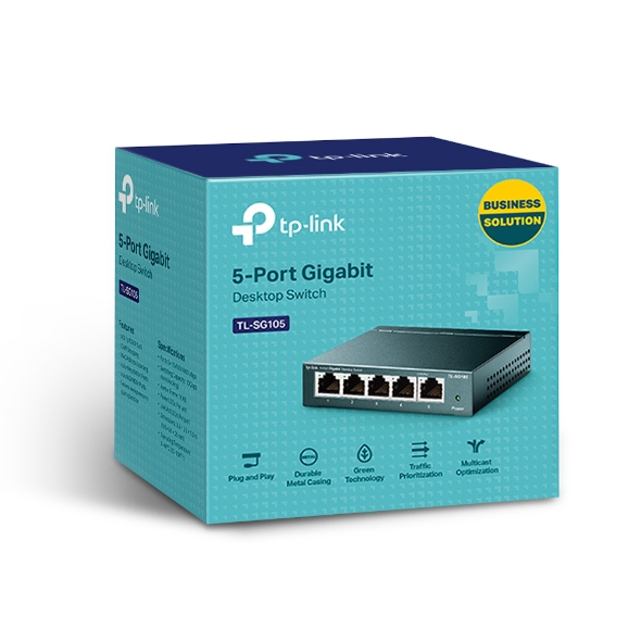 ▷ TP-Link TL-SG105  Mejor Switch Ethernet relacion calidad precio 2021