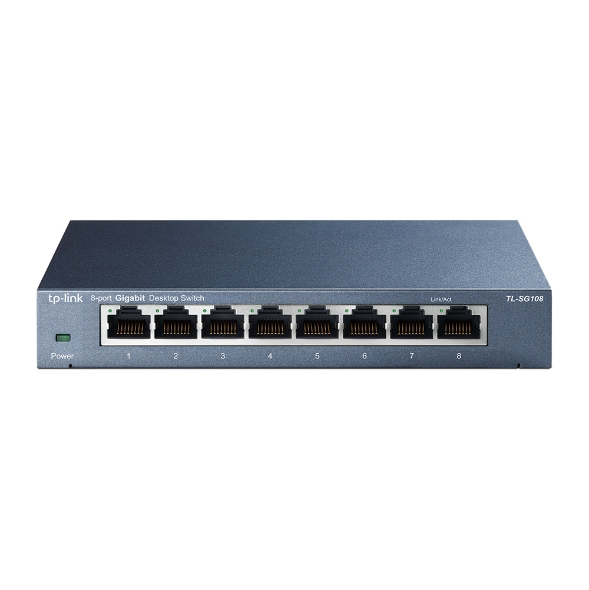 8-Port 10/100/1000Mbit/s Desktop Switch 1