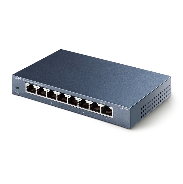 Buy TP-Link TL-SG108E 8-Port Gigabit Unmanaged Pro Switch Online At Price  ₹2248