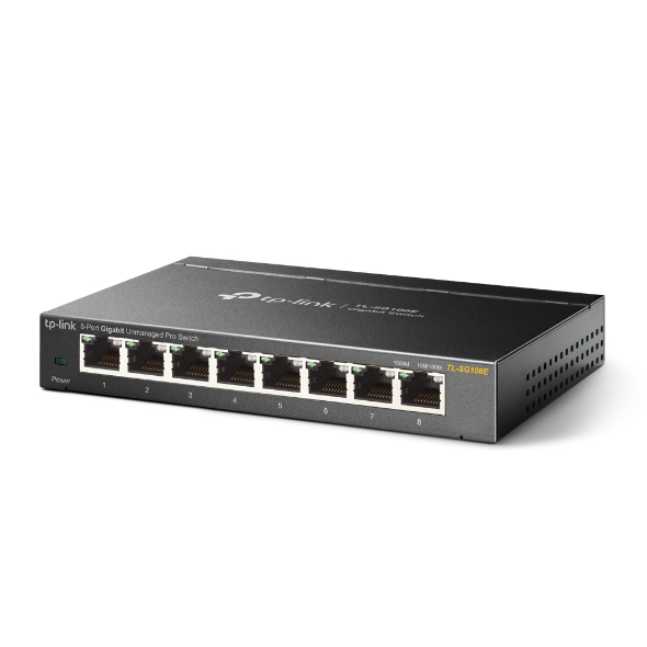 Commutateur intelligent 8 ports Gigabit