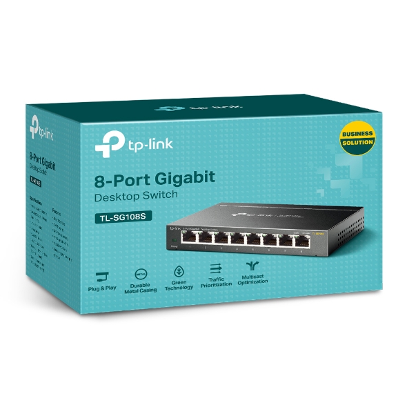 Switch ethernet SKILLKORP Ethernet 8 Ports - Giga