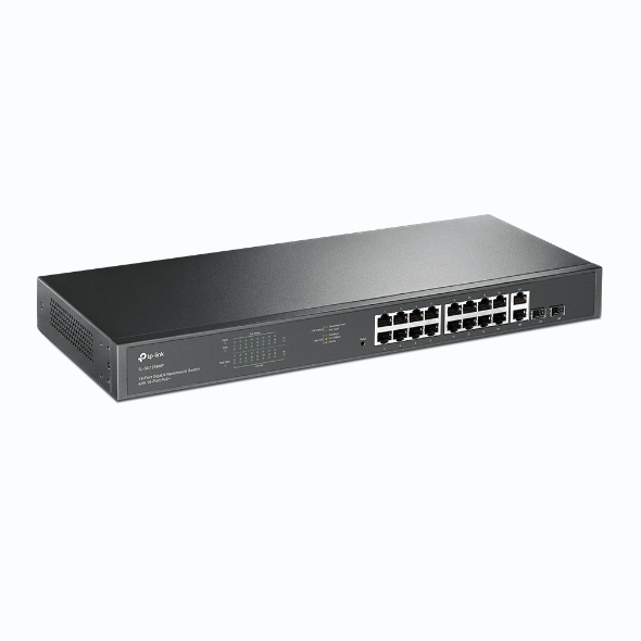 TL-SG1218MP | 18-Port Gigabit Rackmount Switch with 16 PoE+ | TP-Link