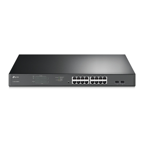 16-Port-Gigabit-Easy-Smart-PoE+-Switch mit 2 SFP-Slots 1