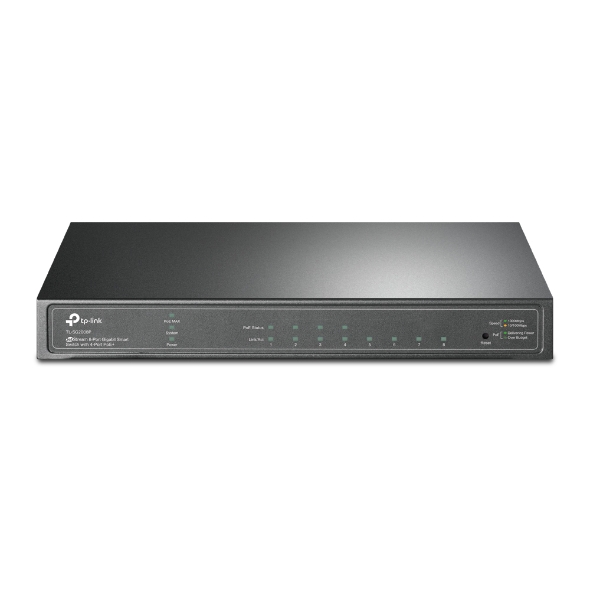 JetStream 8-Port Gigabit Smart Switch with 4-Port PoE+ 1