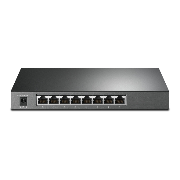 JetStream 8-Port Gigabit Smart Switch with 4-Port PoE+