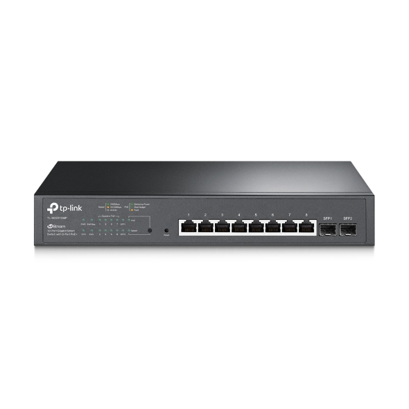 Smart Switch JetStream 10 ports Gigabit avec 8 ports PoE+ 1