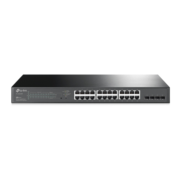 JetStream 28-poorts Gigabit Smart-switch met 24 PoE+-poorten 1