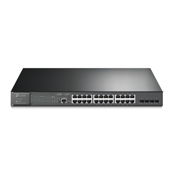 Switch administrado JetStream de 28 puertos Gigabit L2 con PoE + de 24 puertos 1