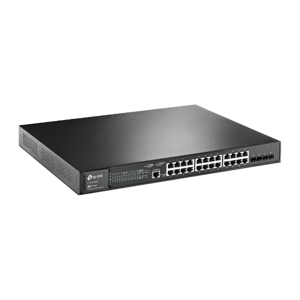 TL-SG3428MP | JetStream 28-Port Gigabit L2 Managed Switch with 24