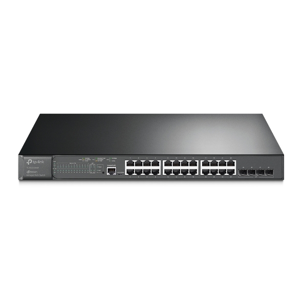 Switch L2+ administrable de 28 puertos Gigabit, con 24 puertos PoE+ 1