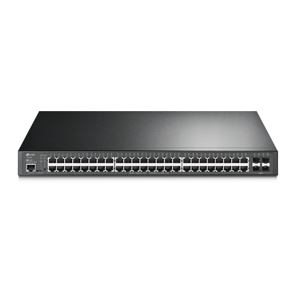 Switch JetStream cu management | 52× Porturi Gigabit L2+ și 48× Porturi PoE+ 1