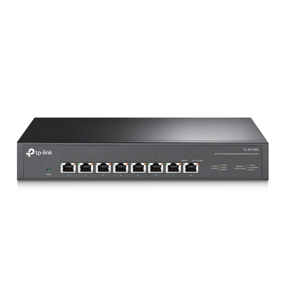 TL-SX1008, 8-Port 10G Desktop/Rackmount Switch