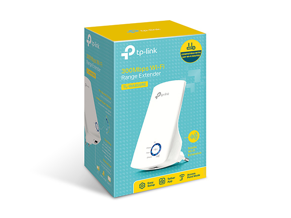 TL-WA850RE, Répéteur WiFi / Point d'accès WiFi 4 (N 300 Mbps) - Port  Ethernet