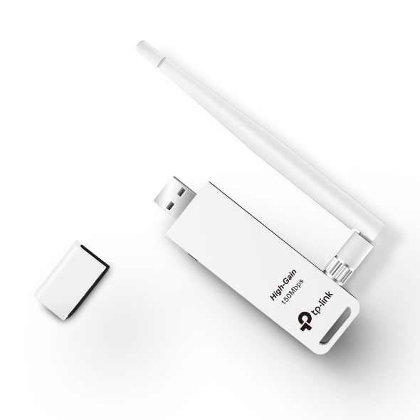 TL-WN722N, Adaptateur USB WiFi à gain élevé 150Mbps