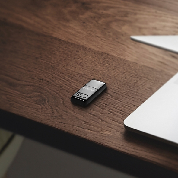 Компактный USB-адаптер с поддержкой Wi-Fi N300 8