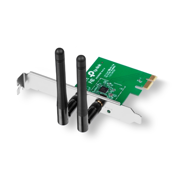 TL-WN881ND, Adaptateur PCI Express WiFi N 300 Mbps avec équerre low  profile