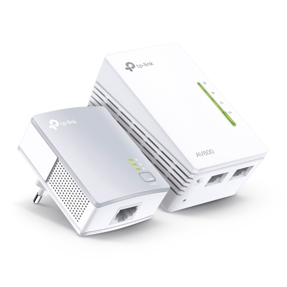 Startovací sada AV600 Wi-Fi Powerline Extender s rychlostí  300 Mb/s  1