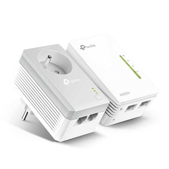 TP-Link Adaptateur WIFI AV600 Mbps TL-WPA4220 KIT adaptateur CPL