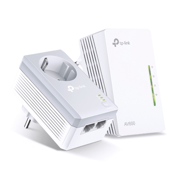 Tp Link 300mbps Av600 Powerline Extender Starter Wi Fi Kit Tl Wpa4220 Kit V1 20 At John Lewis Partners