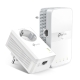 Kit Powerline AV1000 + Wi-Fi AC1200, presa elettrica passante 1