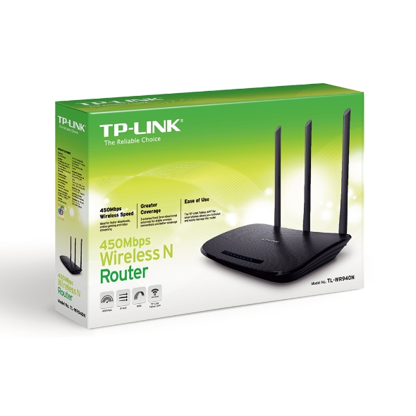 Router Inalámbrico N 450Mbps Tp Link WR940N - Suconel S.A