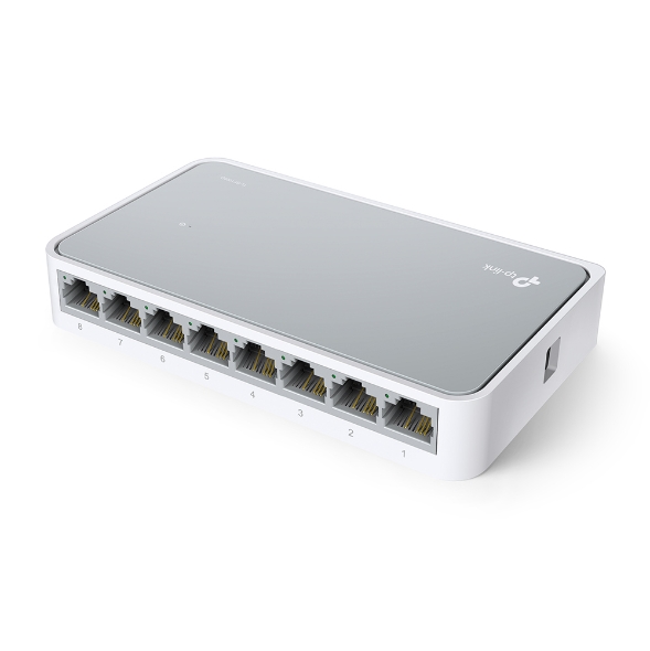 Switch TP-Link de 8 puertos 10/100M TL-SF1008D - Millenium Computer Systems