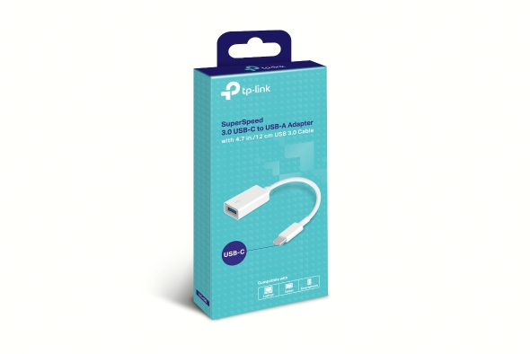 ADAPTADOR/OTG USB-C MACHO A USB 3.0 TIPO A HEMBRA TP-LINK / UC400 / WHITE -  NANOTECH MARKET