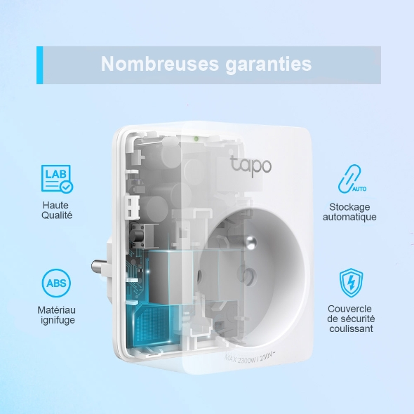 Tapo P100, Mini Prise Connectée WiFi