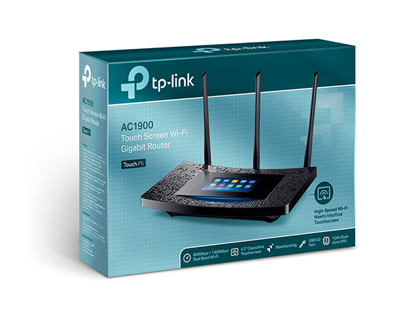 Touch P5 | AC1900 Touch Screen Wi-Fi Gigabit Router | TP-Link España