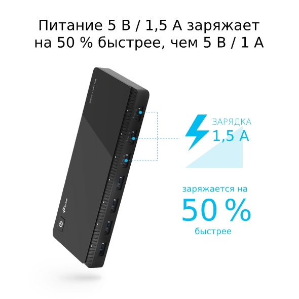 7-портовый концентратор USB 3.0 5