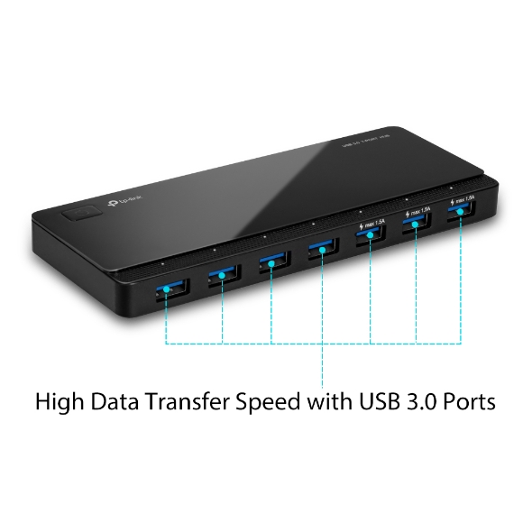 TP-LINK USB 3.0 7-Port Portable Hub (UH720) - The source for WiFi products  at best prices in Europe 