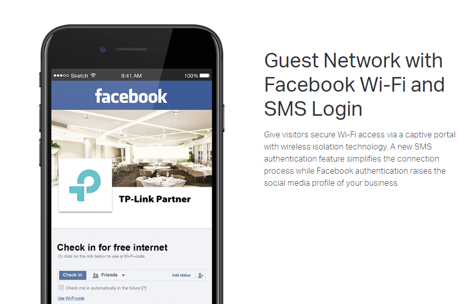 How to set up Facebook Wi-Fi with TP-Link Omada EAP'S? How it will