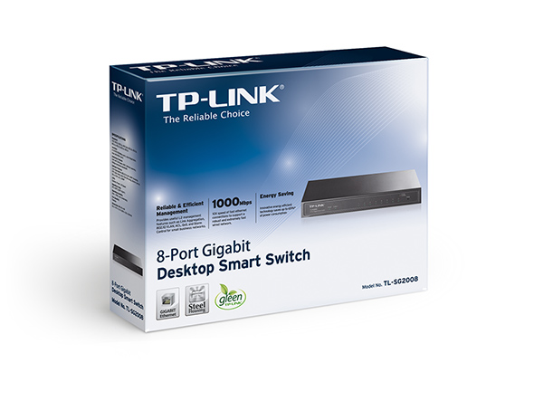 JetStream 8-Port Gigabit Smart Switch 4