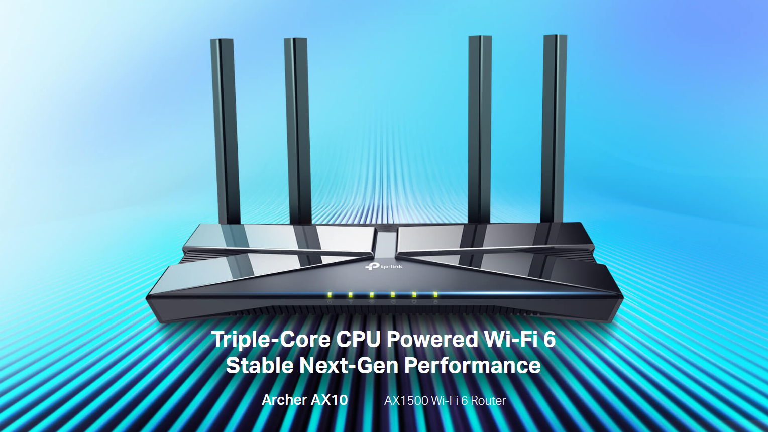 TP-Link® Unveils Wi-Fi 6 Router Archer AX10 with Stunning Triple-Core ...