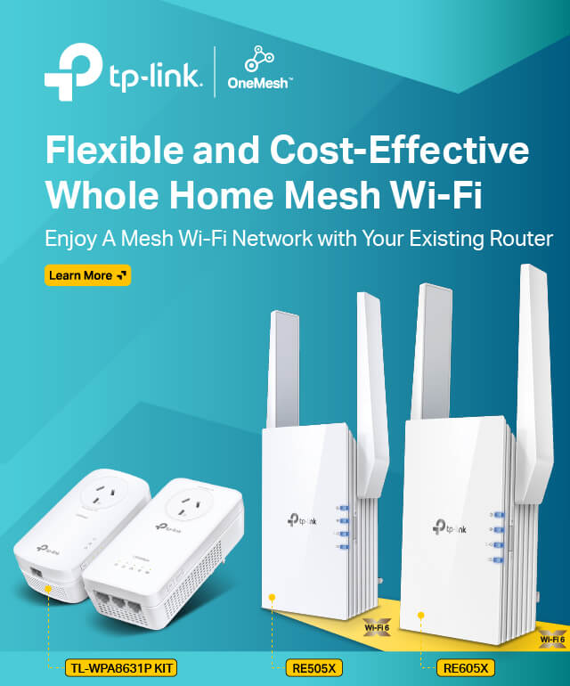 TPLink Australia WiFi Networking Equipment for Home & Business