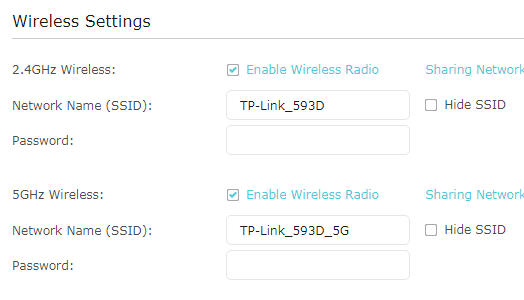 How To Find Or Change The Wireless Password On The Tp Link Products