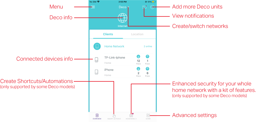 Getting to know your Deco app | TP-Link