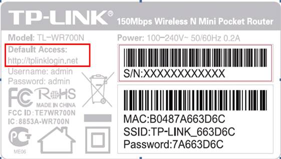 Como encontrar el acceso predeterminado de un equipo TP Link