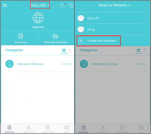 How to add a new Deco network through Deco app | TP-Link