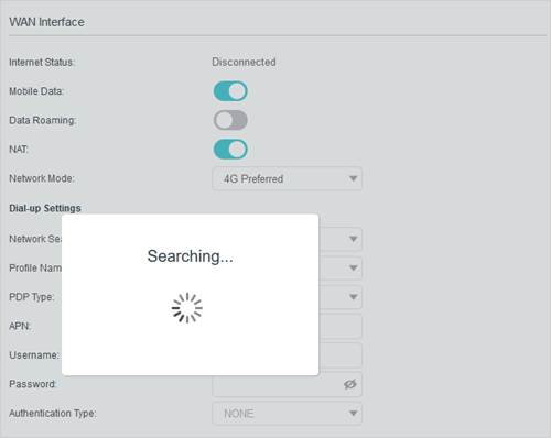 tp link tl-mr6400 apn settings