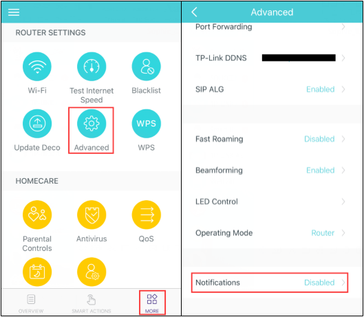 How To Change Notification Settings Of Deco Tp Link