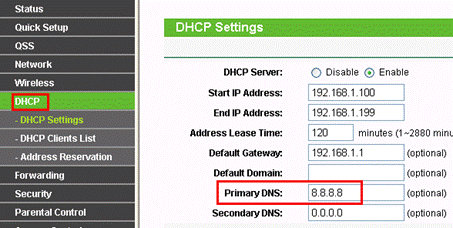 tp link 300mbps wireless adapter dns error