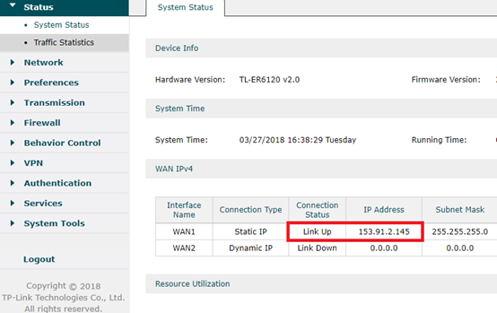 TL-ER6120, SafeStream Gigabit Multi-WAN Rackmount VPN Router