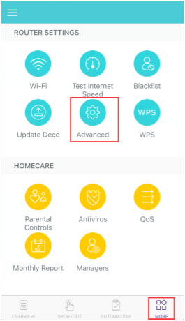 How to configure the TP-Link Deco to work in access point mode