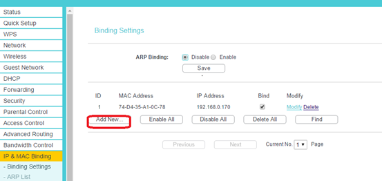 change router mac address to get new ip